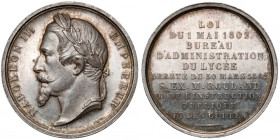 Francja, Napoleon III, Medal 1862 - Nagrodowy