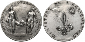 Francja, Mutualite Cooperation Credit, Medal 1971 - Andre Mirand