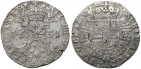 Niderlandy Hiszpańskie, Filip IV, Patagon 1631, Brabant
