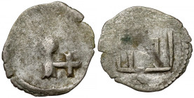 Litwa, Witold, Denar litewski, Wilno (1413-1430) - Kolumny Giedymina - prawo