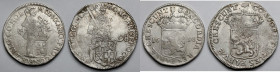 Niderlandy, Srebrne Dukaty 1693 i 1698 - zestaw (2szt)