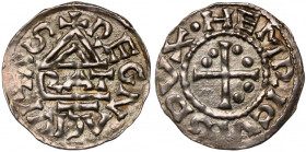 Regensburg, Heinrich II (955-976 / 985-995) Denar