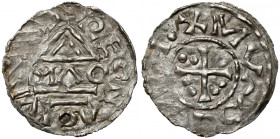 Regensburg, Heinrich II (955-976 / 985-995) Denar