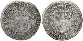 Prusy-Brandenburgia, Georg Wilhelm, 1/24 talara 1624 LM