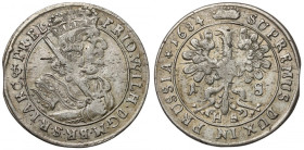 Prusy-Brandenburgia, Friedrich Wilhelm I, Ort 1684 SD, Königsberg