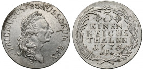 Prusy, Friedrich II, 1/3 talara 1775-E, Königsberg