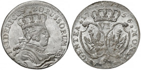 Prusy, Friedrich II, Szóstak 1756-C, Kleve