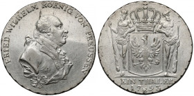 Prusy, Friedrich Wilhelm II, Talar 1793-E, Königsberg