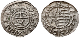 Saksonia, Johann Georg II, Fenig 1659 CR