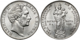 Bawaria, Maximilian II, 2 guldeny 1855