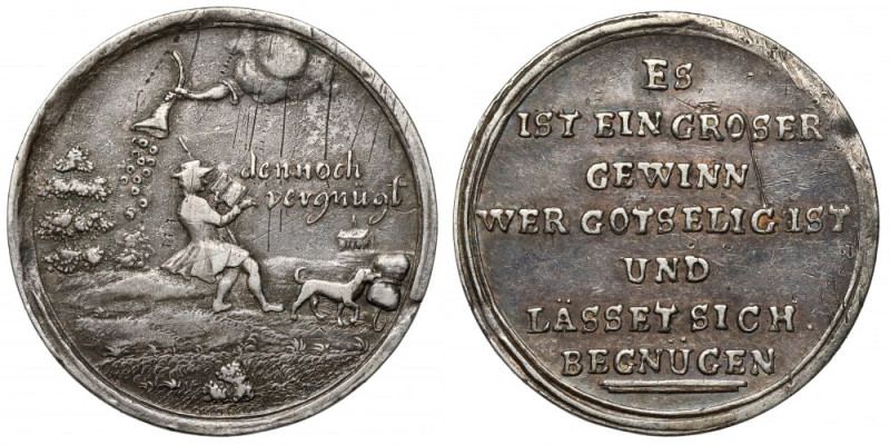 Niemcy, Stolberg, Karl Ludwig i Heinrich Christian Friedrich, Medal bez daty (17...