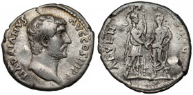 Hadrian (117-138 n.e.) Denar - rzadki