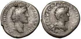 Antoninus Pius (138-161 n.e.) Denar - Marek Aureliusz jako Cezar