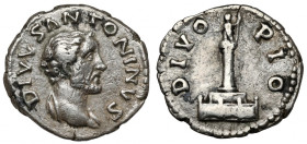 Antoninus Pius (138-161 n.e.) Denar pośmiertny