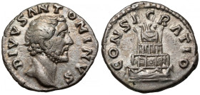 Antoninus Pius (138-161 n.e.) Denar pośmiertny
