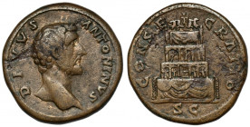 Antoninus Pius (138-161 n.e.) Sesterc pośmiertny