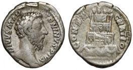 Marek Aureliusz (161-180 n.e.) Denar pośmiertny