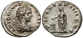Karakalla (198-217 n.e.) Denar, Laodicea - piękny
