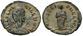 Aelia Flacilla (379-388 n.e.) Follis, Kyzikos (?)