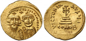 Herakliusz (610-641 n.e.) Solidus, Konstantynopol