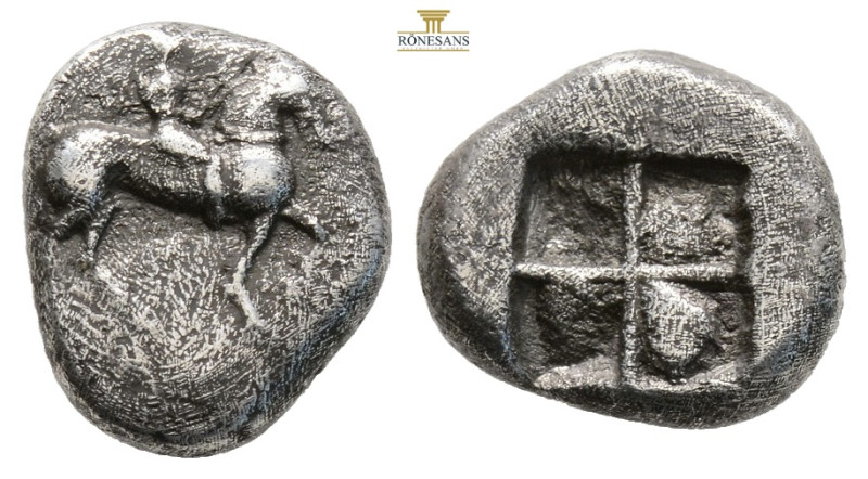 Thracian Chersonesos, uncertain mint AR Stater. Circa 515-500 BC. 2,3 g. 13 mm. ...