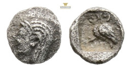 Greek silver obol 0,15 g. 5,7 mm.