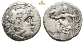 Macedonian Kingdom. Alexander III the Great. 336-323 B.C. AR drachm (17 mm, 3,2 g,)