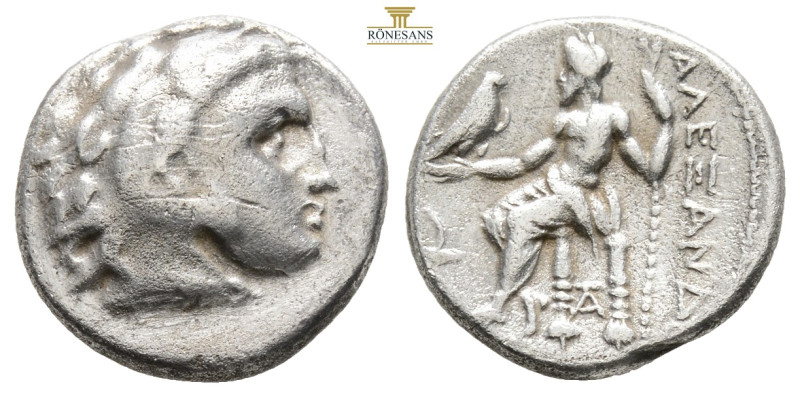 KINGS OF MACEDON. Alexander III 'the Great' (336-323 BC).Drachma…AR… 3.9 g. 16,4...