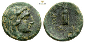 THRACE. Lysimacheia. (Circa 3rd century BC)
AE Bronze (17,2 mm 3,3 g)