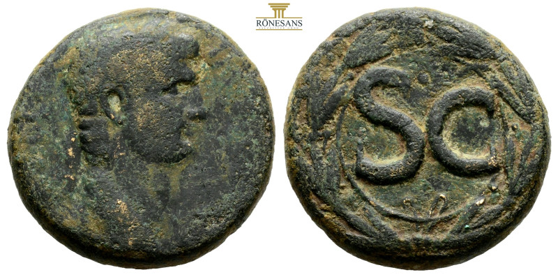 SYRIA, Seleucis and Pieria. Antioch. Claudius. AD 41-54. Æ As (25,6 mm, 14,9 g)....