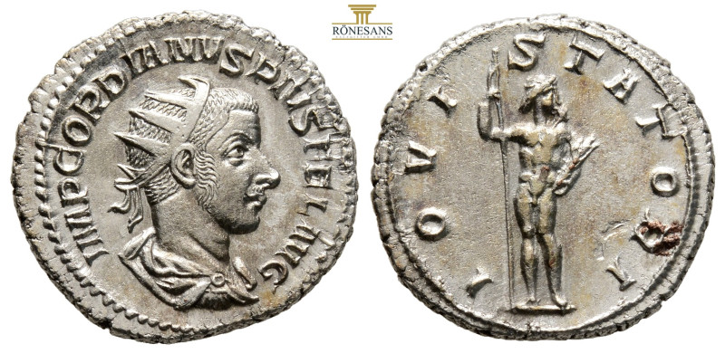 Gordianus III Pius (238-244 AD). AR Antoninianus (22,6 mm, 4,5 g), Rome, AD 241-...