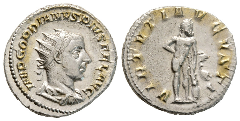 GORDIAN III (02-03/238-03/244) 4,6 g 22,1 mm.
Obv: IMP GORDIANVS PIVS FEL AVG. R...