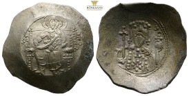 Alexius I Comnenus (1081-1118 AD) Constantinople BI aspron trachy 3,9 g. 29,8 mm.