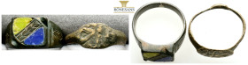 Ancient Bronze Rings. 2 pieces 9,3 g.