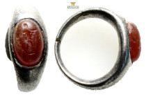 Ancient Roman Silver Ring 7,6 g. 16,8 mm.