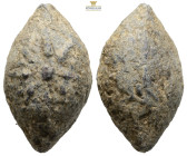 Ancient war tool. (sling stone, with ) 26,8 g. 29,8 mm.