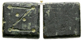 Z monogram late weight 4,2 g. 13 mm.