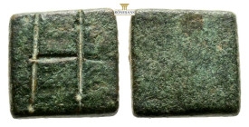 H monogram late weight 1,4 g. 9,1 mm.