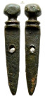 Ancient bronze figure, 4,3 g. 35,6 mm.