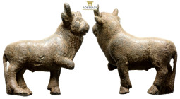Ancient Roman bronze statue (bull) 56,9 g. 42,9 mm.