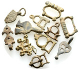 Ancient bronze figure, 11 pieces,
