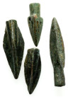 Ancient bronze figure, 4 pieces,