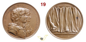 A Louis Charles e Marie Therese Charlotte di Borbone 1794 Opus Loos Julius 430 Hennin 644 Ae mm 30,7 SPL÷FDC