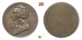 Morte del Generale Alexandre de Beauharnais 1794 Opus - Julius 418/419 Hennin 631 Ae mm 32,2 SPL