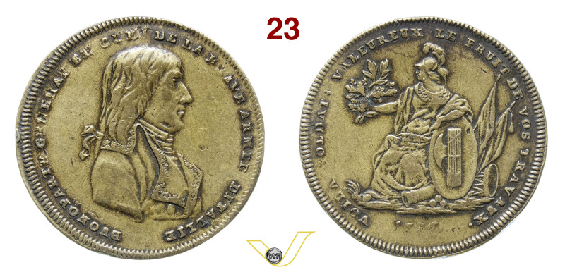 Campagna d'Italia 1796 Opus - Julius 524 Essling 695 T.N. 62.2 Ae mm 32,6 BB