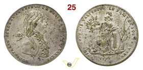 Campagna d'Italia 1796 Opus - Julius 524 Essling 695 T.N. 62.2 Ae argentato mm 31,9 SPL