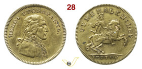 Campagna d'Italia 1796 Opus - Henn. 837 Ottone mm 25,1 q.SPL
