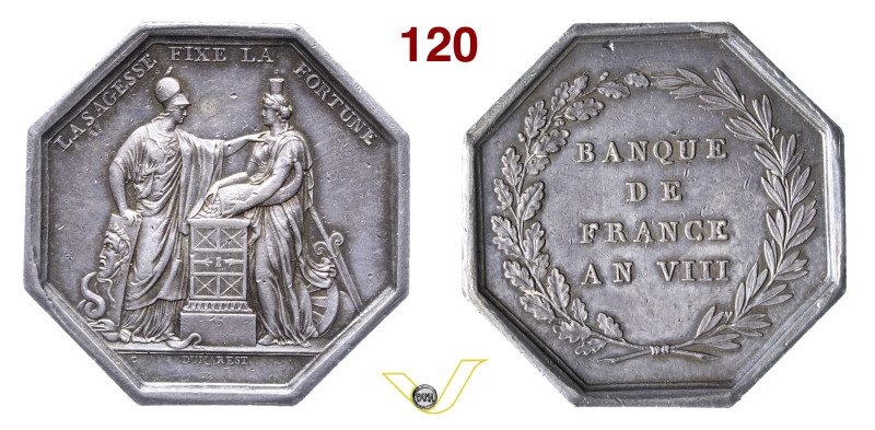 Banca di Francia 1800 (An. 8) Opus Dumarest Bramsen 28 Julius 777 Essling 826 T....