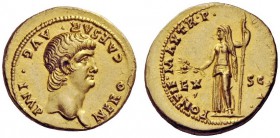 The George W. La Borde Collection of Roman Aurei Part I 
 THE ROMAN EMPIRE 
 Nero augustus, 54 – 68 
 Aureus 60-61, AV 7.71 g. NERO·CAESAR·AVG·IMP ...