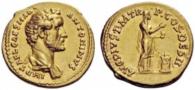 The George W. La Borde Collection of Roman Aurei Part I 
 THE ROMAN EMPIRE 
 Antoninus Pius augustus, 138 – 161 
 Aureus 138, AV 7.22 g. IMP T AEL ...